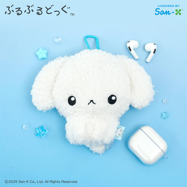 Buruburu Dog Mini Zipper Pouch