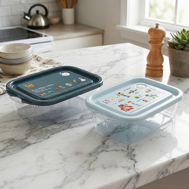 Toy Story Pixel Art Food Container Set (2P, 500ml)