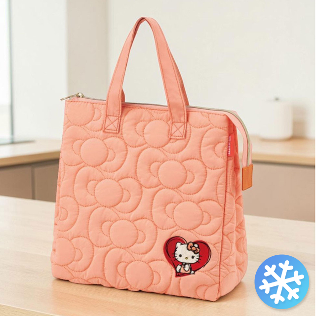 Hello Kitty Quilted Insulated Lunch Bag
