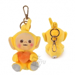 Teletubbies Laa-Laa Heart Bag Charm 7cm