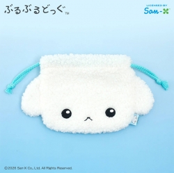 Buruburu Dog Drawstring Pouch M
