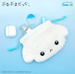Buruburu Dog Drawstring Pouch M