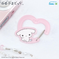 Buruburu Dog Acrylic Carabiner