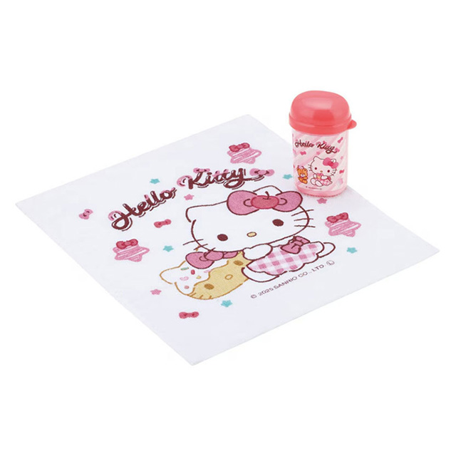 Hello Kitty Fancy Portable Handkerchief Set