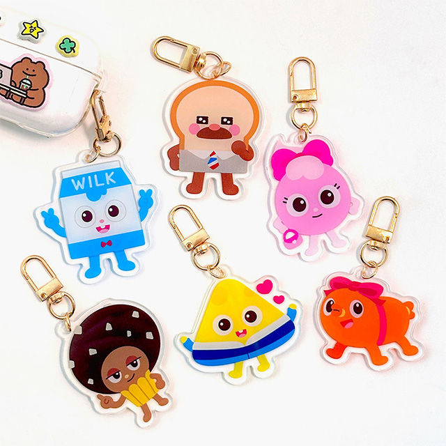 Bread Barbershop Random Acrylic Keyring
