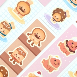 breadbarborshop baked bread sticker