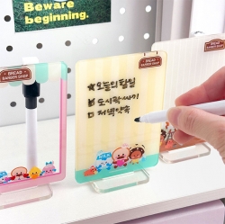 Bread Barbershop Random Double-Sided Acrylic Memo Board