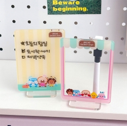 Bread Barbershop Random Double-Sided Acrylic Memo Board