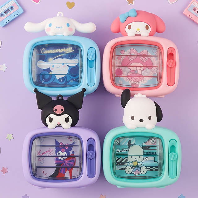 Sanrio Characters Sliding Radio Keyring (Random)