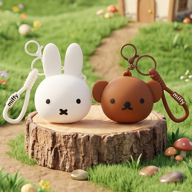 Miffy 3D Silicone Keyring (Random)