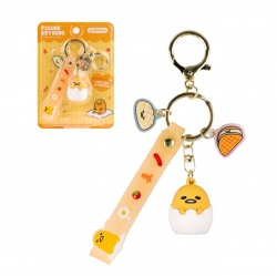 Gudetama Figure Keyring