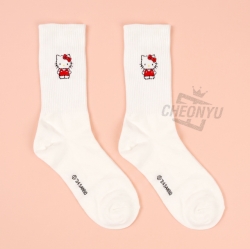 Hello Kitty Ribbed Tiny Socks
