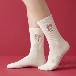 My Melody Ribbed Tiny Socks