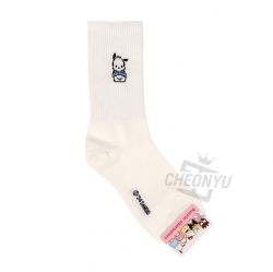 Pochacco Ribbed Tiny Socks