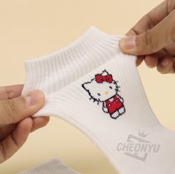Pochacco Ribbed Tiny Socks