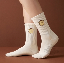 Pompompurin Ribbed Tiny Socks