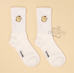 Pompompurin Ribbed Tiny Socks