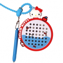 Hello Kitty Round Magnetic Board Keyring