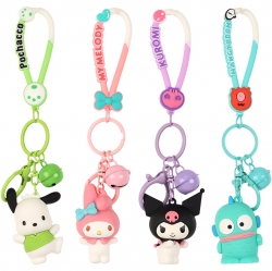 Sanrio Characters Happy Friends Strap Keyring (Random)