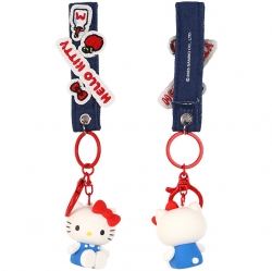 Hello Kitty Daily Denim Keyring