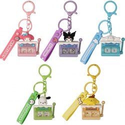 Sanrio Characters Rolling Rolling Keyring (Random)