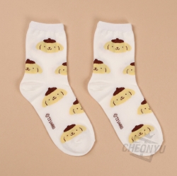 Pompompurin Ikon Pattern Socks
