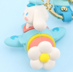 Sanrio Characters Airplane Keyring (Random)