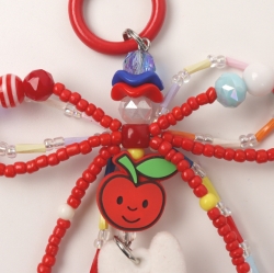 Miffy Star Ribbon Strap Keyring