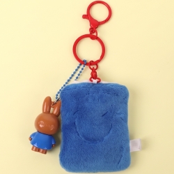 Miffy Snug in Blanket Keyring