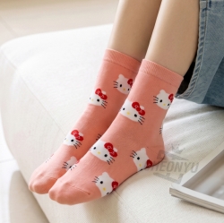 Hello Kitty Ikon Pattern Socks