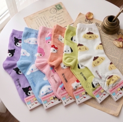 Pochacco  Ikon Pattern Socks