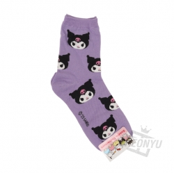 Kuromi Ikon Pattern Socks