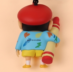 Crayon Shin-chan Artist Figure Keyring (Random)
