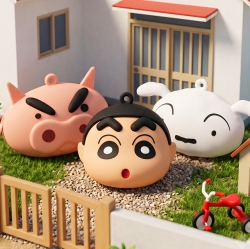 Crayon Shin-chan 3D Silicone Pouch Keyring (Random)