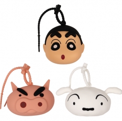 Crayon Shin-chan 3D Silicone Pouch Keyring (Random)