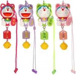 Doraemon Cat Hood Figure Keyring
