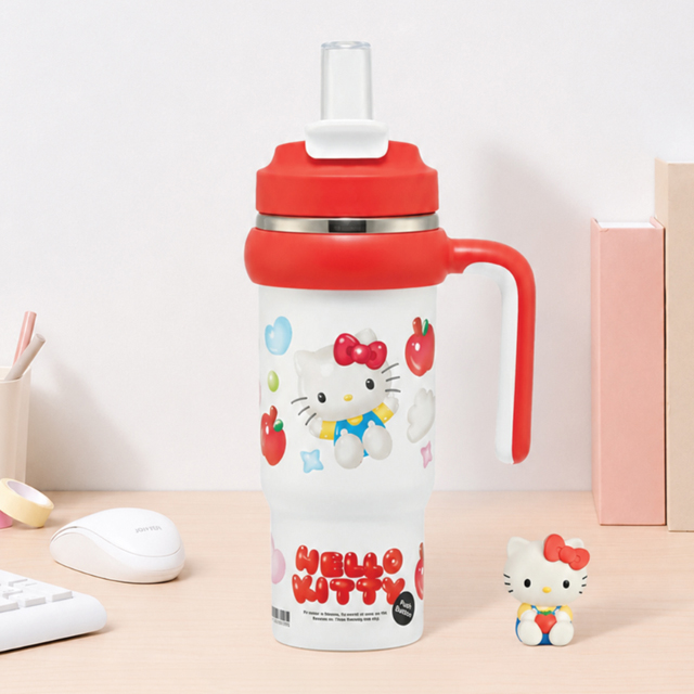 헬로키티 퍼피 벌룬 투웨이 스텐 보틀 830ML