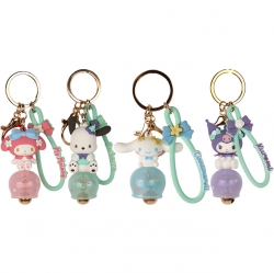 Sanrio Wind Chime Mini Bell Figure Keyring