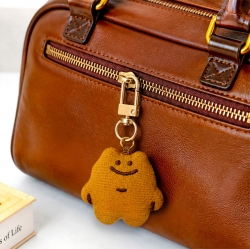 Gomdol Gomdol Gomdolhee Embroidered Patch Keyring, 12pcs