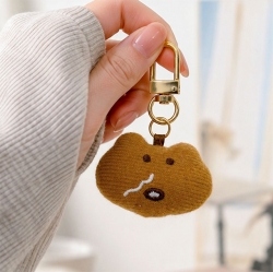Gomdol Gomdol Gomdolhee Embroidered Patch Keyring, 12pcs