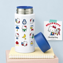 Hello Kitty Octagonal Stainless Bottle 350ml