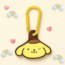 Pompompurin Wink Mascot Carabiner