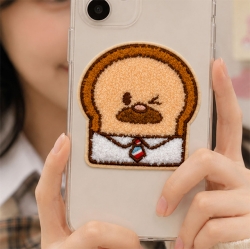 Bread Barbershop Fuzzy Patch Sticker, Random