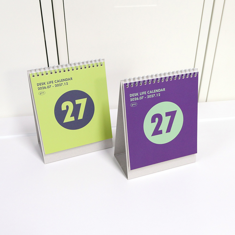 2027 DESK LIFE CALENDAR