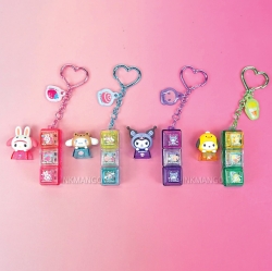 Sanrio LUCKY 4-Key Keycap Keyring