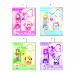 Sanrio LUCKY 4-Key Keycap Keyring