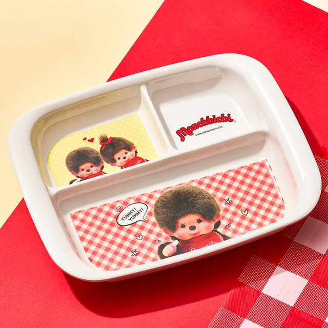 Monchhichi Double Handle Plate