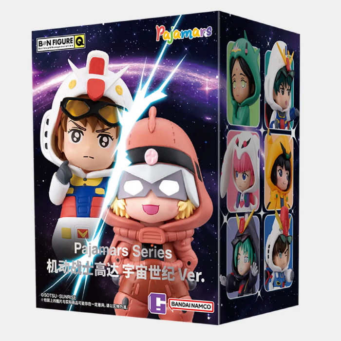 BN FIGURE Q 파자마즈 시리즈 기동전사 건담 우주세기 Ver.
