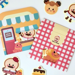 breadbarborshop baked bread pieces sticker