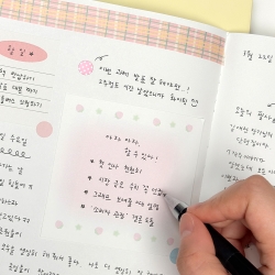 Check & Fruits Meow Memo Pad